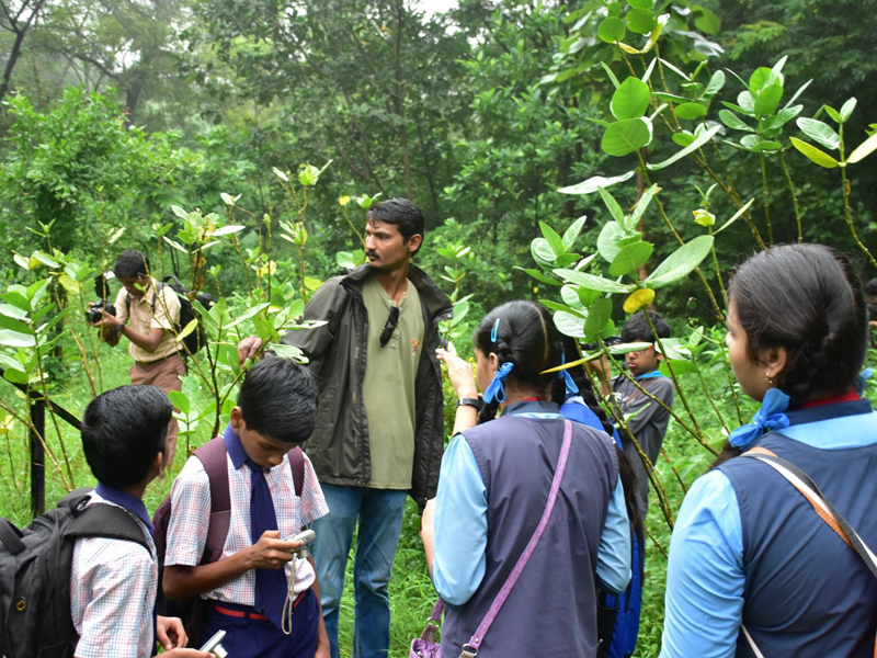 World Wildlife Week awareness Program at Nature Interpretation Centre Manpada, SGNP. October 2016