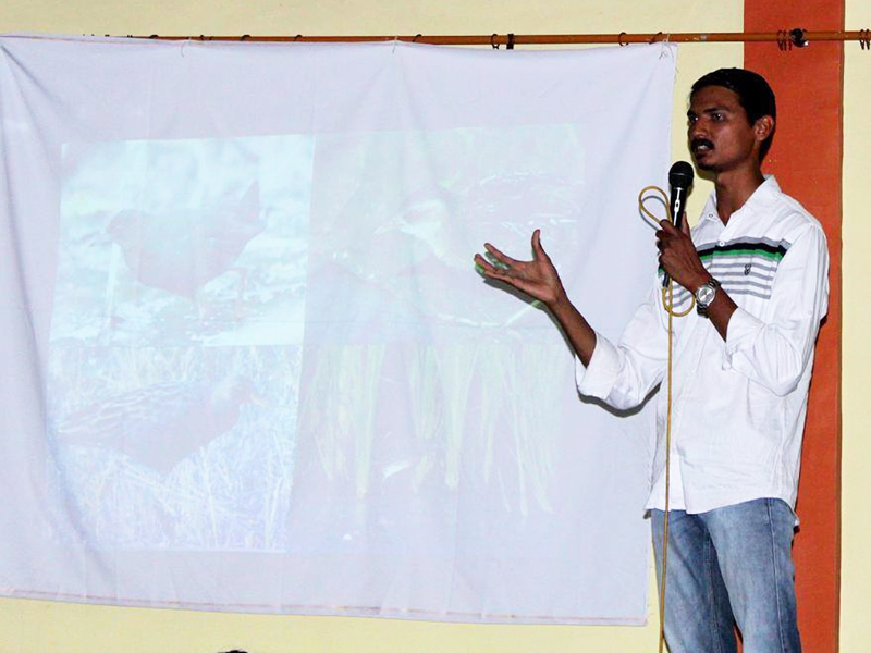 Presentation on Save Thane Creek at Dombivli Bird Festival - February 2015